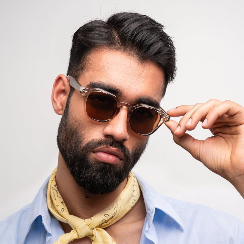 [ Sterling ] Luxe Round Sunglasses - Emerald