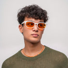 [ Offduty ] Classic Rectangular Sunglasses : Tropic - projectshades