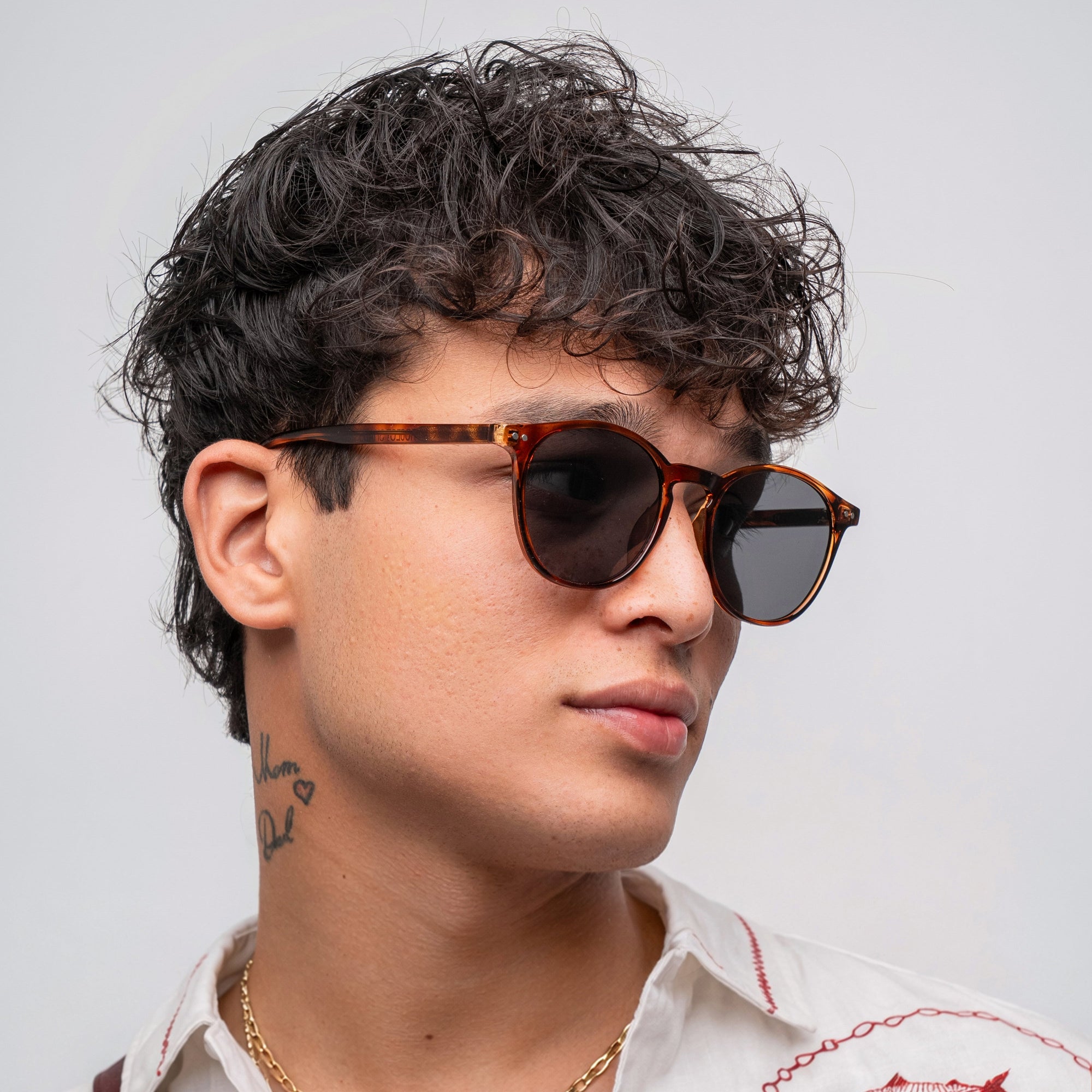 [ Roundabout ] Everyday Round Sunglasses : Tortoise - projectshades