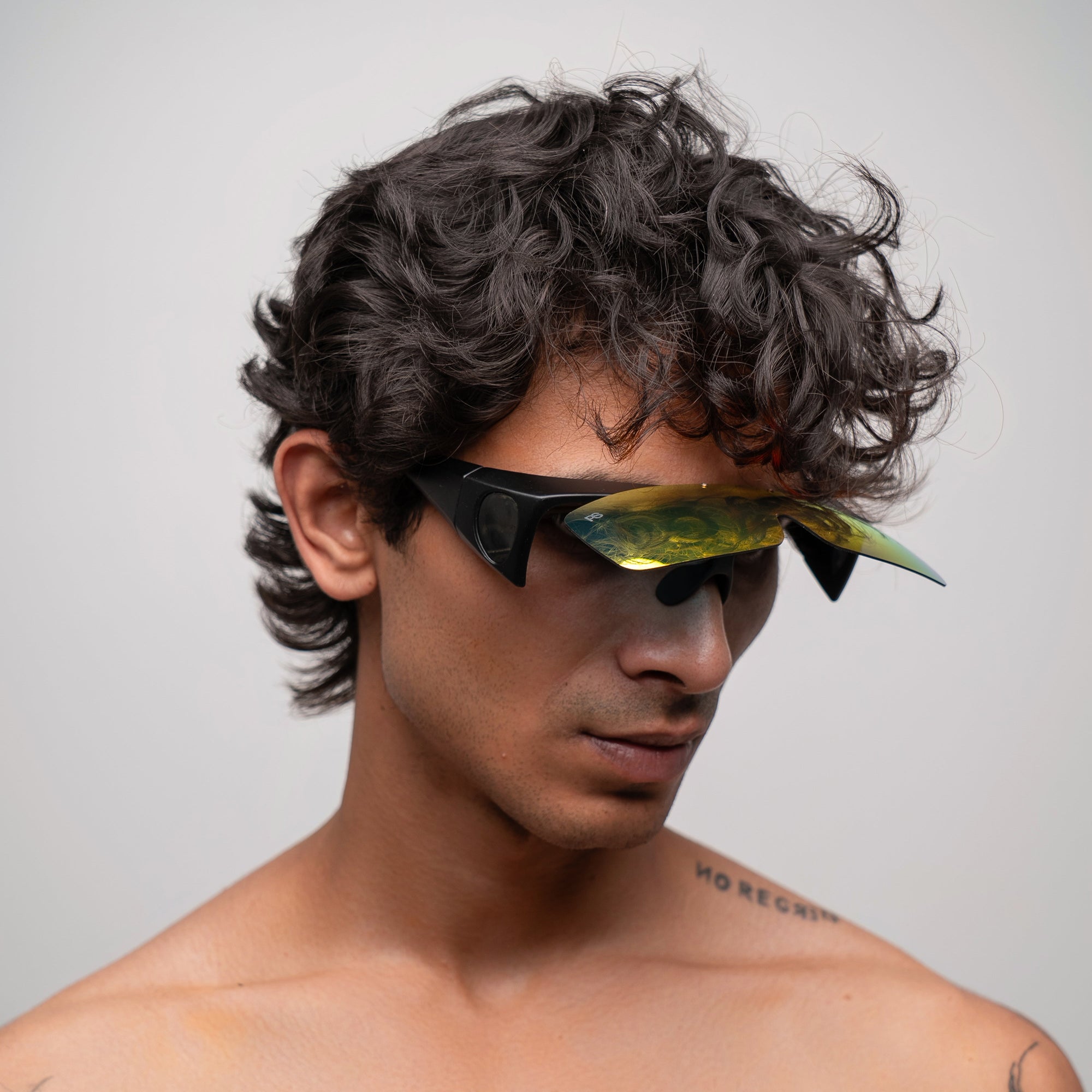 [ Mongul ] Flip-Up Polarsied Sunglasses : Red - projectshades