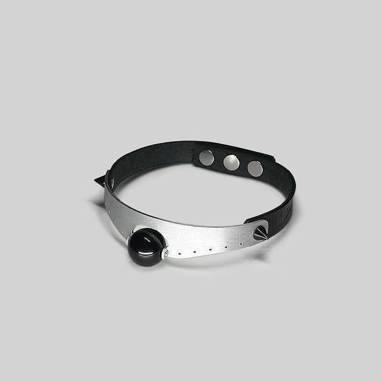 [ Caladan ] Futuristic Metal Choker - projectshades