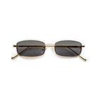 [ Hecate ] Slim Metal Sunglasses : Black/Gold - projectshades