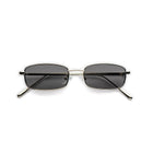 [ Hecate ] Slim Metal Sunglasses : Black/Silver