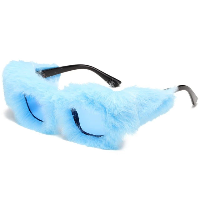 [ Fluff ] Masquerade Fur Sunglasses - projectshades