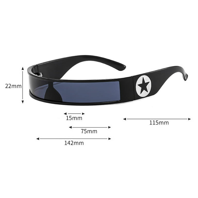 [ ASTROWORLD ] Futuristic Tech Sunglasses - projectshades