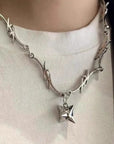 [ Toxic ] Unisex Gothic Neckpiece - projectshades