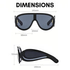 [ Allure ] Luxury Oversized Sunglasses - projectshades