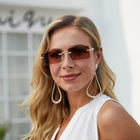 [ Andre ] Metal Rimless Sunglasses - projectshades