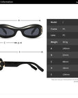 [ Luna ] Vintage Oval Sunglasses - projectshades