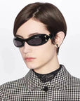 [ Luna ] Vintage Oval Sunglasses - projectshades
