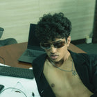 [ Amber ] Y2k Unisex Sunglasses - projectshades