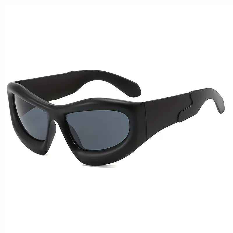 [ Quantum ] Chrome Oversized Sunglasses - projectshades