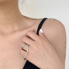 [ Kristen ] Y2k Abstract Ring - projectshades