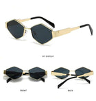 [ Prague 2.0 ] Polygon Metal Sunglasses - projectshades