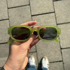 [ Bali ] Retro Oval Sunglasses - projectshades