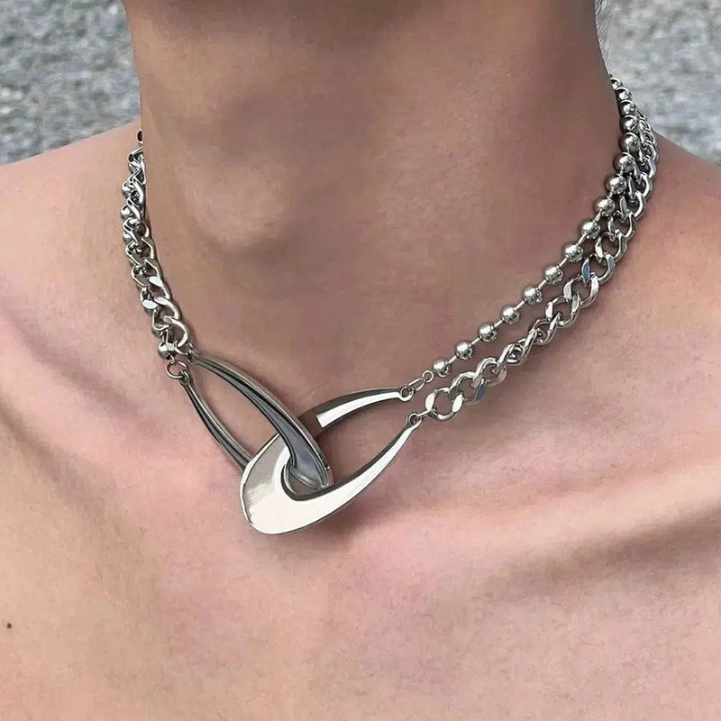 [ Fusion ] Unisex Y2k Neckpiece - projectshades