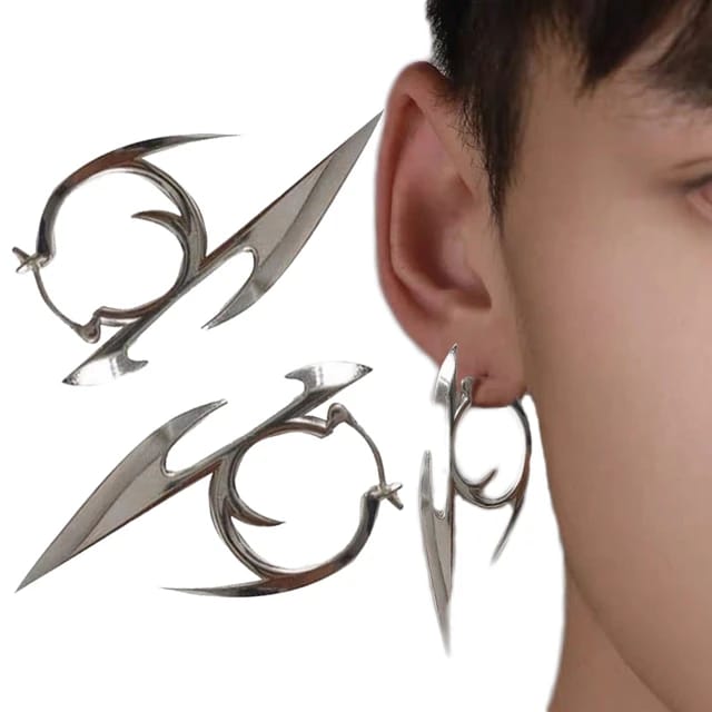 [ Cyberflux ] Tech Unisex Earrings - projectshades
