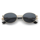 [ Denver ] Metallic Retro Sunglasses