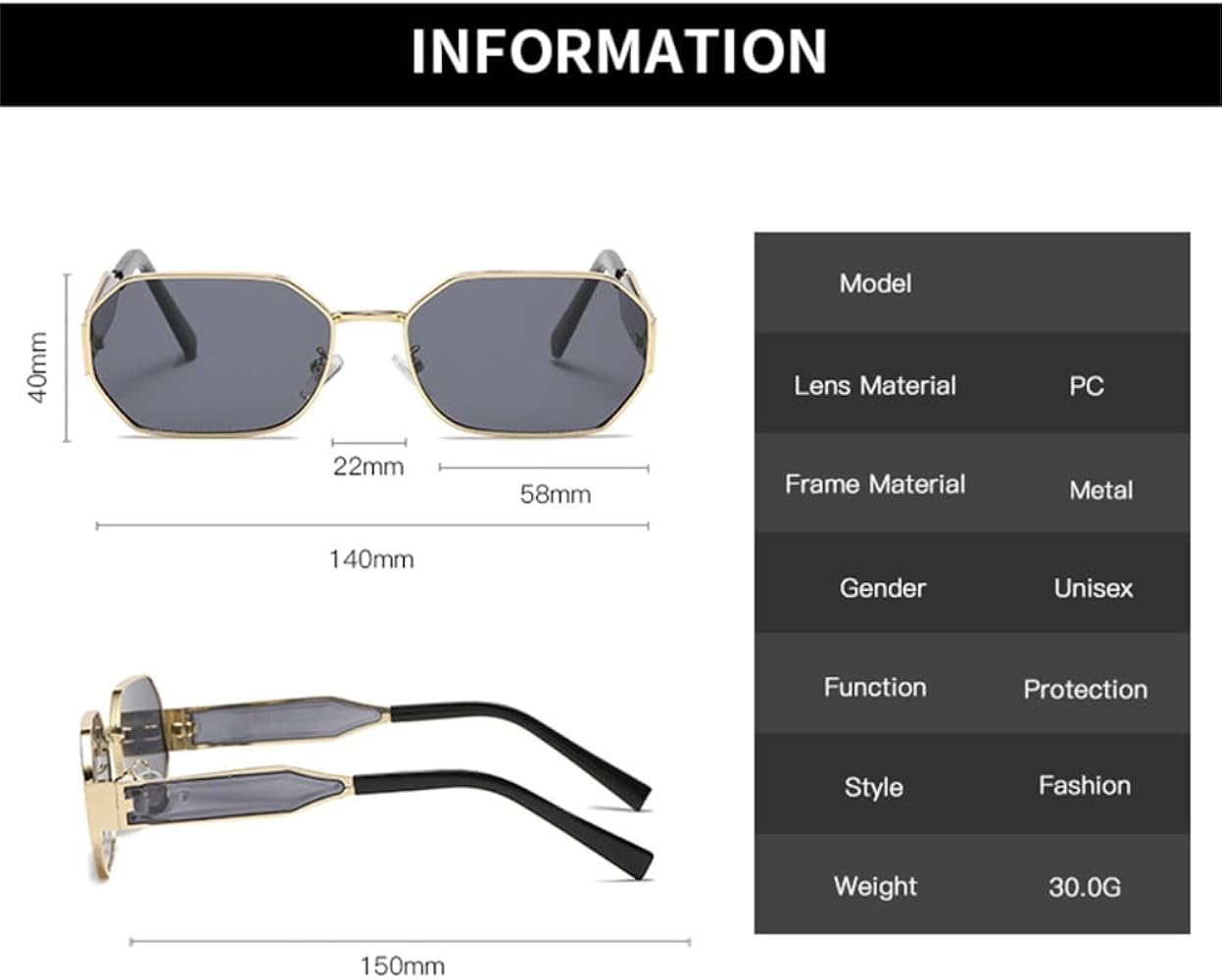 [ Seychelles ] Vintage Metallic Sunglasses - projectshades