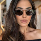 [ Euphoria ] Cateye Metal Sunglasses - projectshades