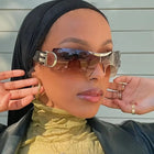 [ Gaia ] Wraparound Y2k Sunglasses