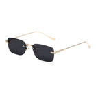 [ Credence ] Rimless Retro Sunglasses - projectshades