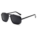 [ NOIR 140 ] Rectangular Polarized Sunglasses - projectshades