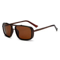 [ NOIR 140 ] Rectangular Polarized Sunglasses - projectshades