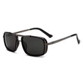 [ NOIR 140 ] Rectangular Polarized Sunglasses - projectshades