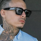 [ Ace ] Thick Matte Sunglasses - projectshades