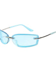 [ Candies ] Retro Rectangular Sunglasses