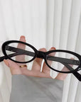 [ Hadid ] Vintage Oval Glasses