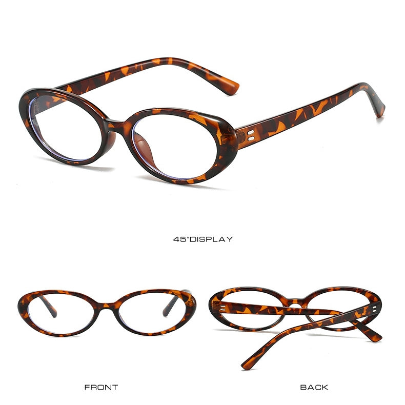 [ Hadid ] Vintage Oval Glasses