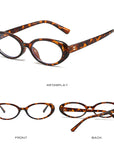 [ Hadid ] Vintage Oval Glasses