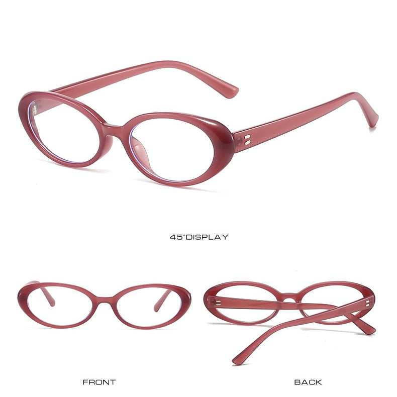 [ Hadid ] Vintage Oval Glasses