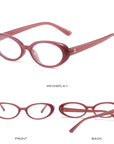 [ Hadid ] Vintage Oval Glasses