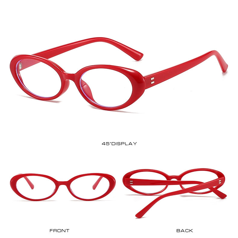 [ Hadid ] Vintage Oval Glasses