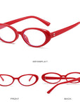 [ Hadid ] Vintage Oval Glasses
