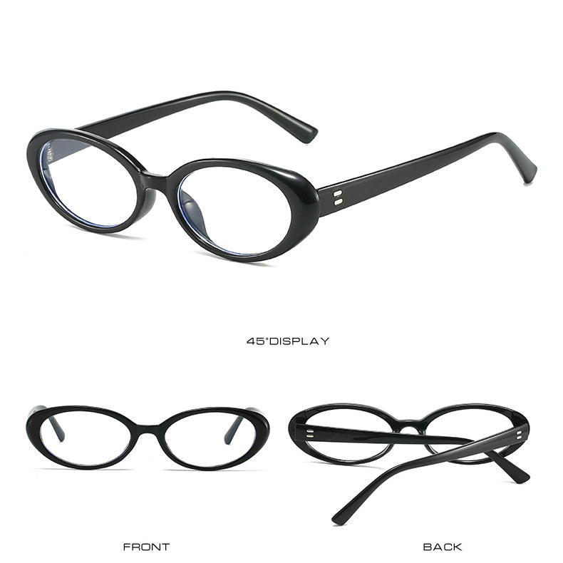 [ Hadid ] Vintage Oval Glasses