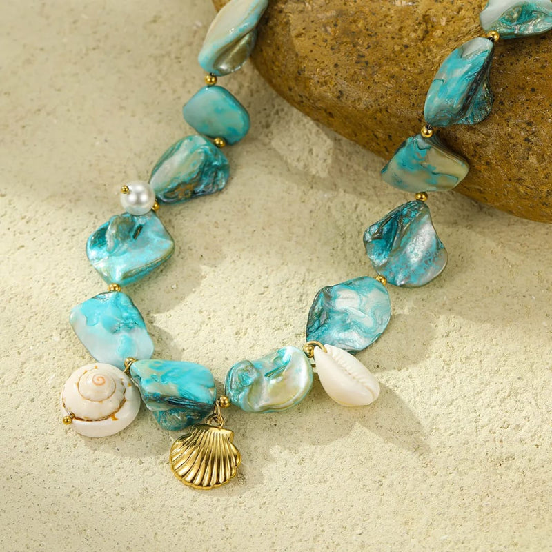 [  Navagio ] Beach Girl Necklace - projectshades