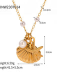 [ Tulum ] Sea Shell Necklace