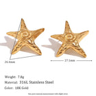 [ Carina ] Starfish Earring Pair - projectshades