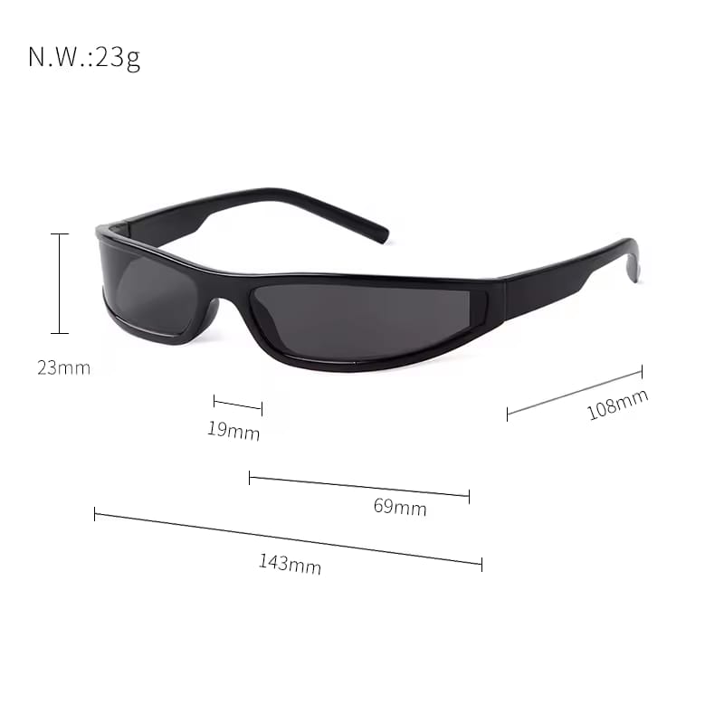 [ Jackboys ] Sleek futuristic glasses