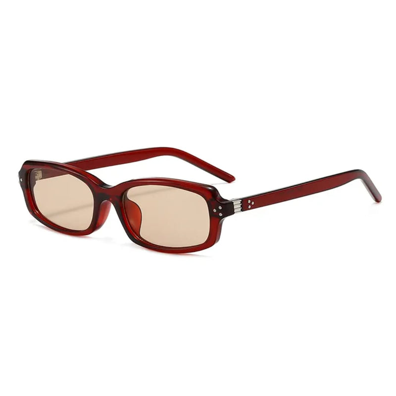 [ Krabi ] Retro Rectangular Sunglasses