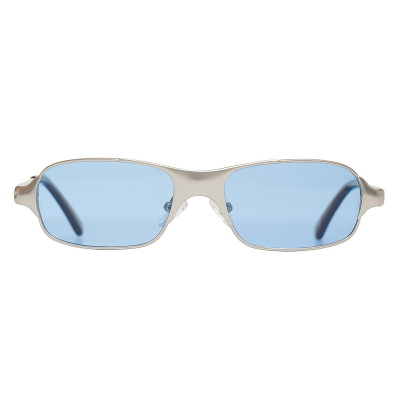 [ Baltic ] Unisex Metal Sunglasses : Blue - projectshades