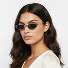 [ Sand ] Oval Unisex Sunglasses - projectshades