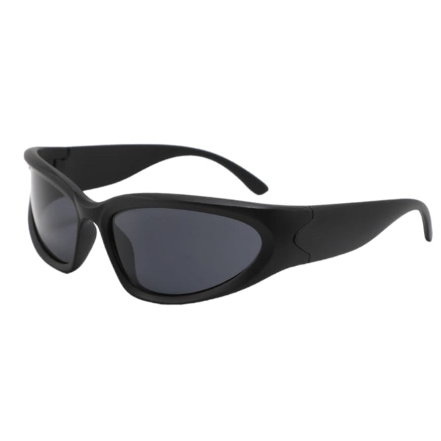 Matrix Wraparound y2k sunglasses - Main Image
