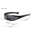 [ Utopia 2.0 ] Futuristic Rave Sunglasses - projectshades