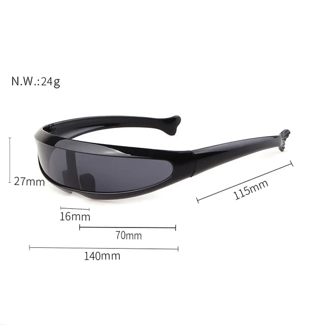 [ Utopia 2.0 ] Futuristic Rave Sunglasses