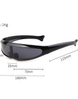 [ Utopia 2.0 ] Futuristic Rave Sunglasses